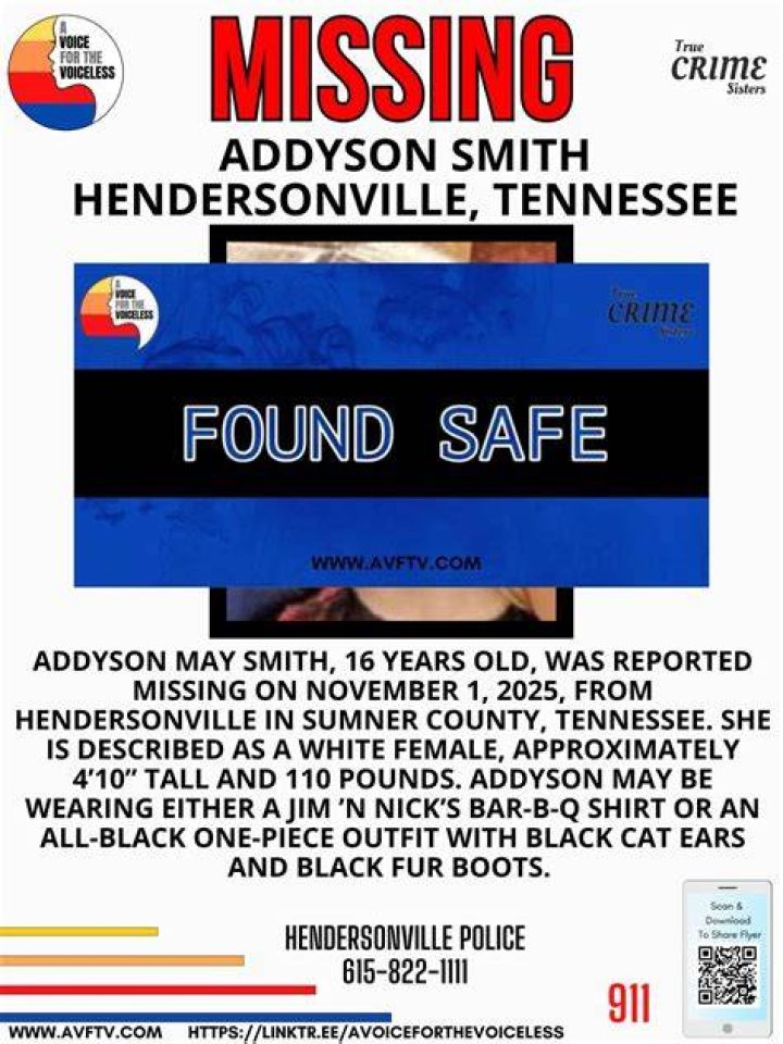 Addyson Williams Missing Update, Addyson Williams Summerville, Sc, Missing, Since Feb. 4 - SarkariResult