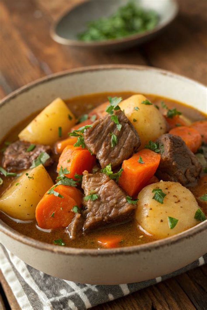 Beef stew.