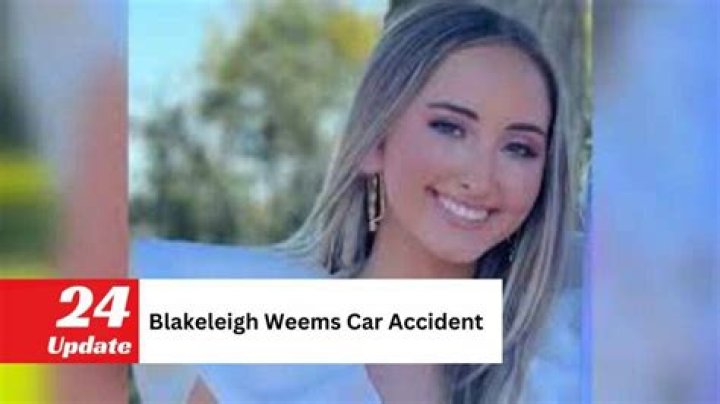 Blakeleigh Weems Car Accident: Tragedy Strikes on New Year's Day