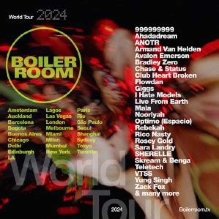 Boiler Room 2024 World Tour