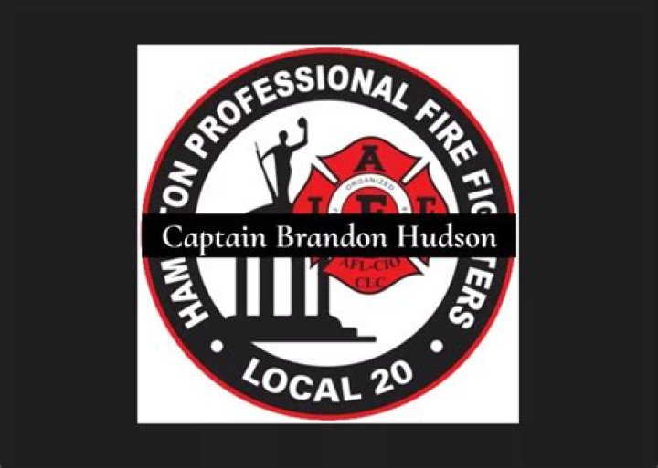 Captain Brandon Hudson, a Firefighter at the Hamilton Fire Department, Has Sadly Passed Away