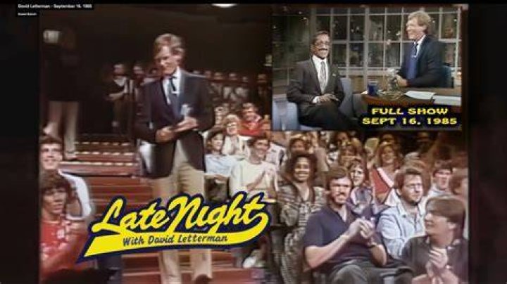 David Letterman - The Iconic Late-Night Talk Show Host