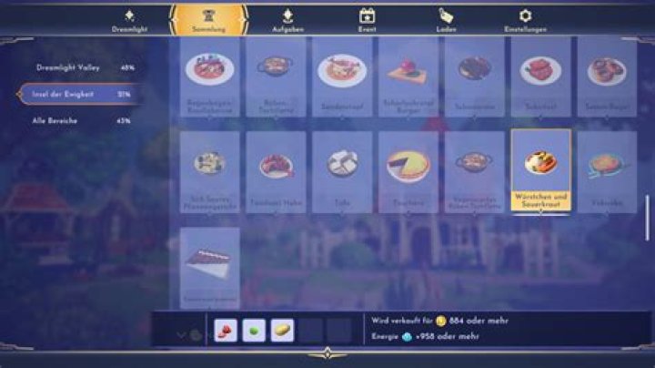 Disney Dreamlight Valley: Making Sausage and Sauerkraut Platter - SarkariResult