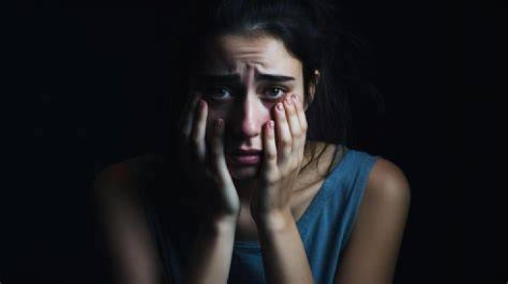 Distraught Woman