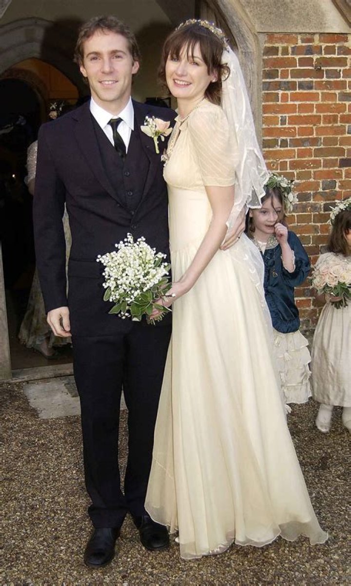Emily Mortimer with her husband Alessandro Nivola and their kids