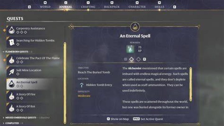 Enshrouded: How to complete the Eternal Spell Quest? - SarkariResult