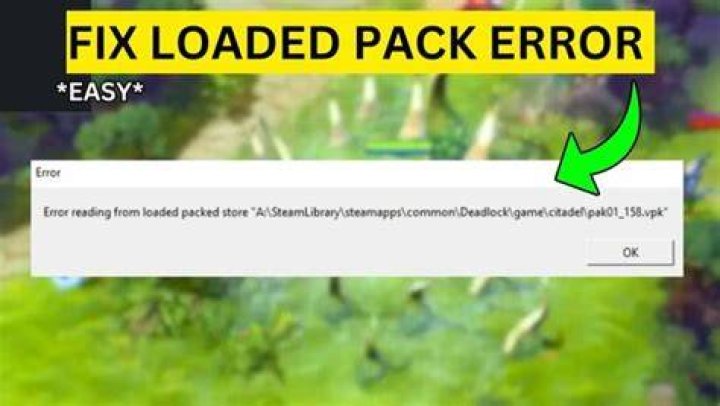 Error Reading From Loaded Packed Store - Troubleshooting Guide