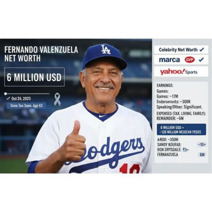 Fernando Valenzuela Net Worth