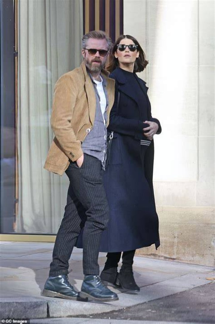 Gemma Arterton and her ex-husband, Stefano Catelli