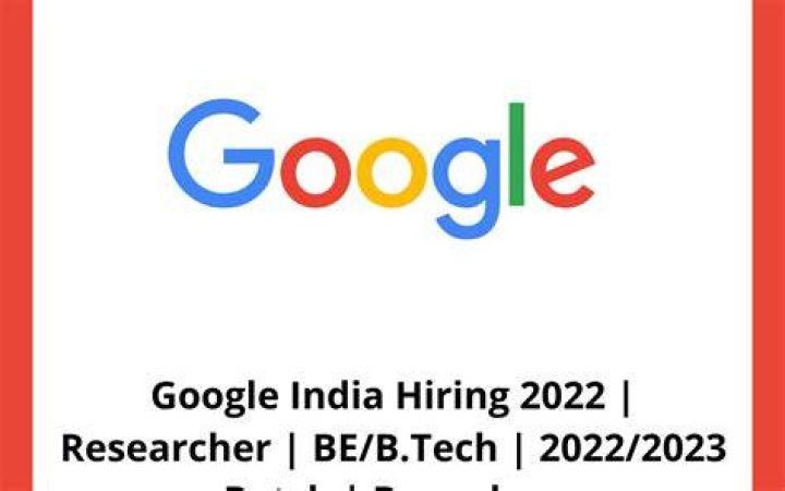 Google Jobs India 2022 - 2023