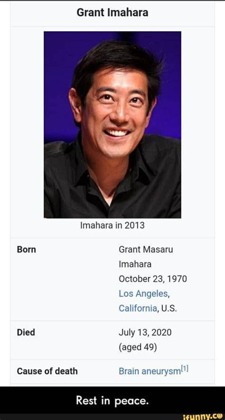 Grant Imahara Obituary & Cause Of Death: What Happened To Grant Imahara? - SarkariResult