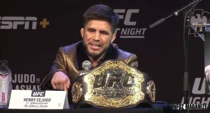 Henry Cejudo Net Worth: Details About Boxing, Career, Home, Cars, Income - SarkariResult