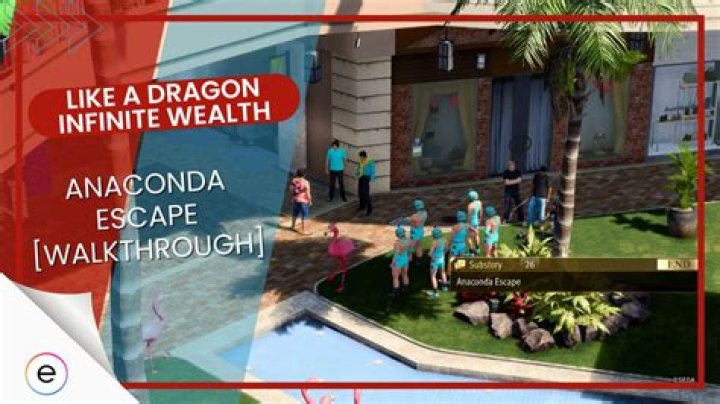 How to Complete Anaconda Escape in Like a Dragon Infinite Wealth? - SarkariResult