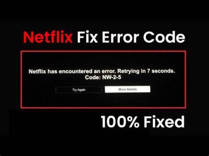 How to fix Netflix Error Code Nw-2-5? - SarkariResult