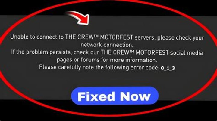How to Fix / Solve Unable To Connect To THE CREW MOTORFEST Servers Please Check Your Network Connection Error Code 0_30 - SarkariResult