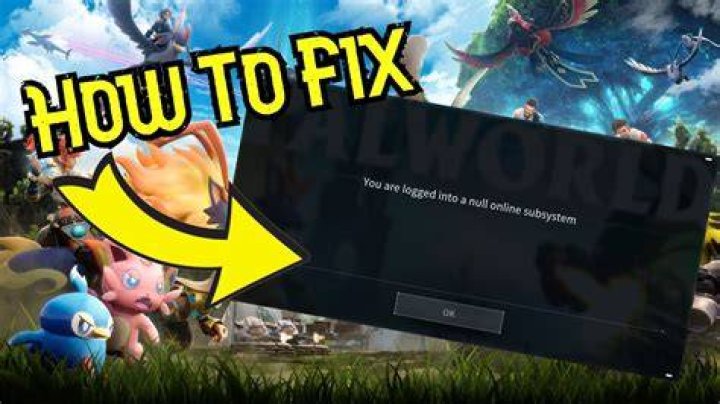 How to Fix / Solve “You Are Logged Into A Null online Subsystem” On Palworld - SarkariResult