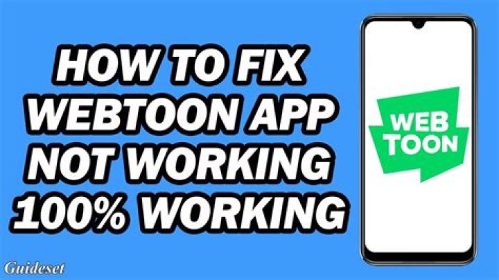 How to Fix Webtoon App Not Working Issue? - SarkariResult