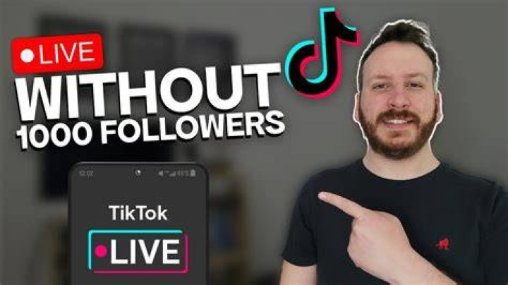 How To Go Live On Tiktok (With Or Without 1000 Followers) - SarkariResult