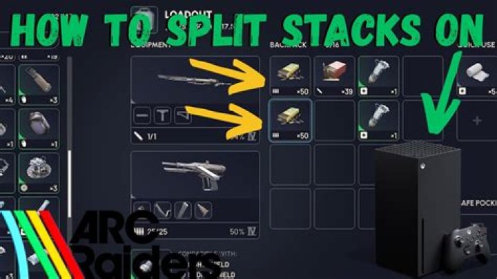 How to Split Stacks in Nightingale