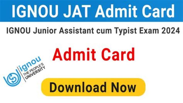 IGNOU Junior Assistant Admit Card 2024: परीक्षा तिथि / एडमिट कार्ड, यहाँ करें डाउनलोड