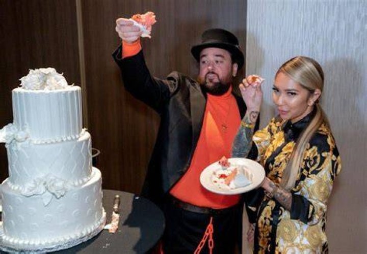 Image of Chumlee getting married to future wife Olivia Rademann