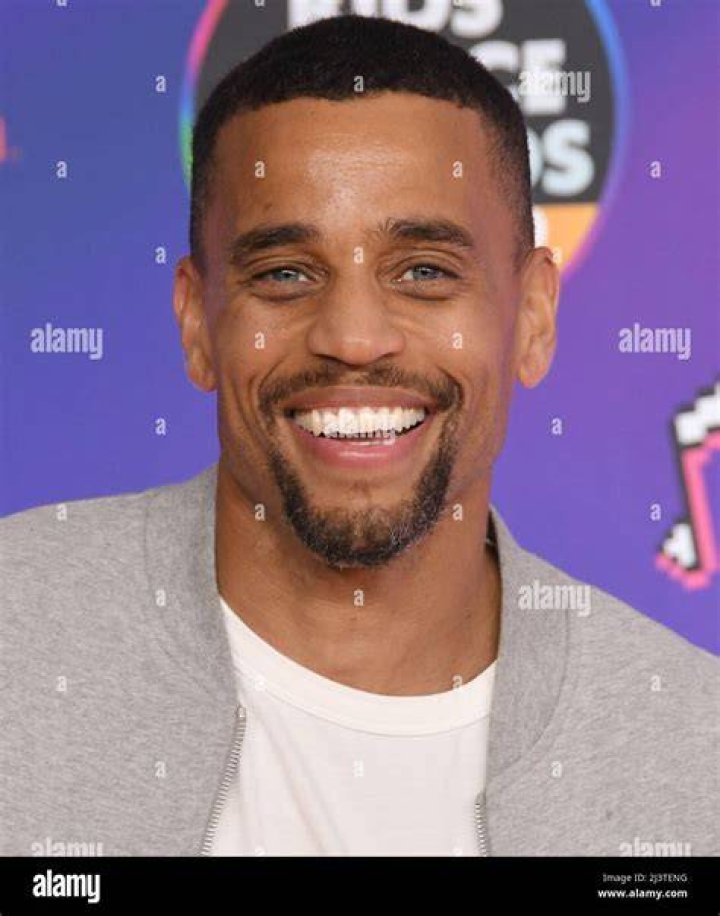 Image of Michael Ealy with his son Elijah Rakim Brown