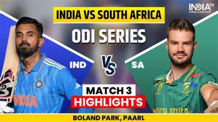 India vs South Africa - 3rd T20I Match