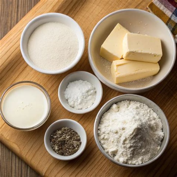 Ingredients to make a White Russian