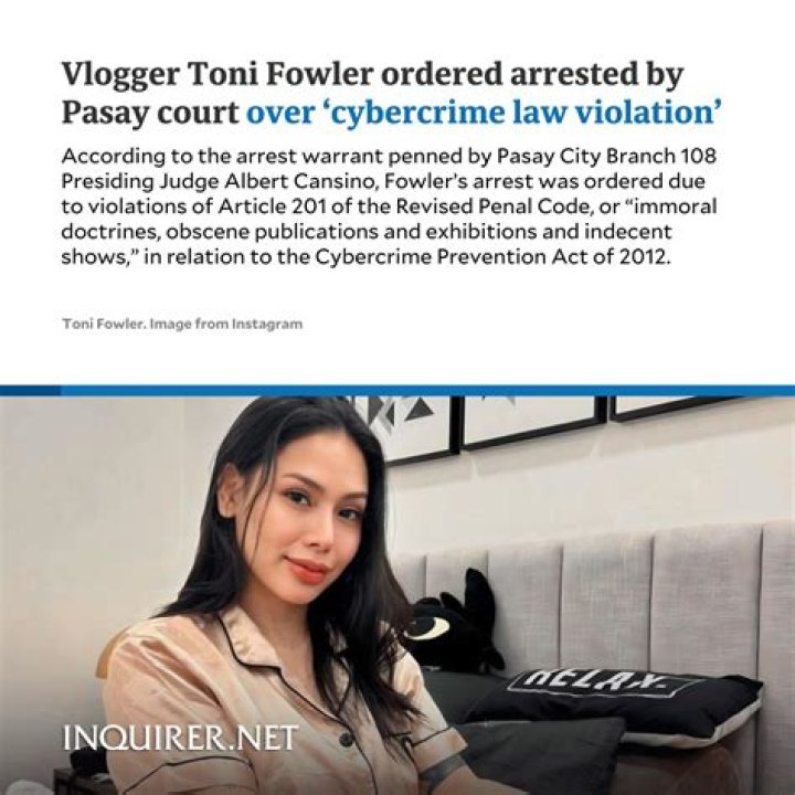 Is Toni Fowler Arrested?