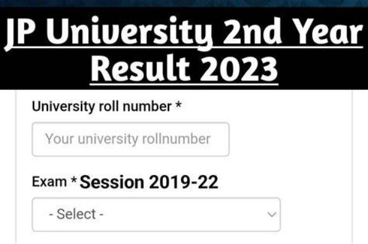 JP University Chapra Result 2022 - 2023 (BA, Bcom, BSc) Date