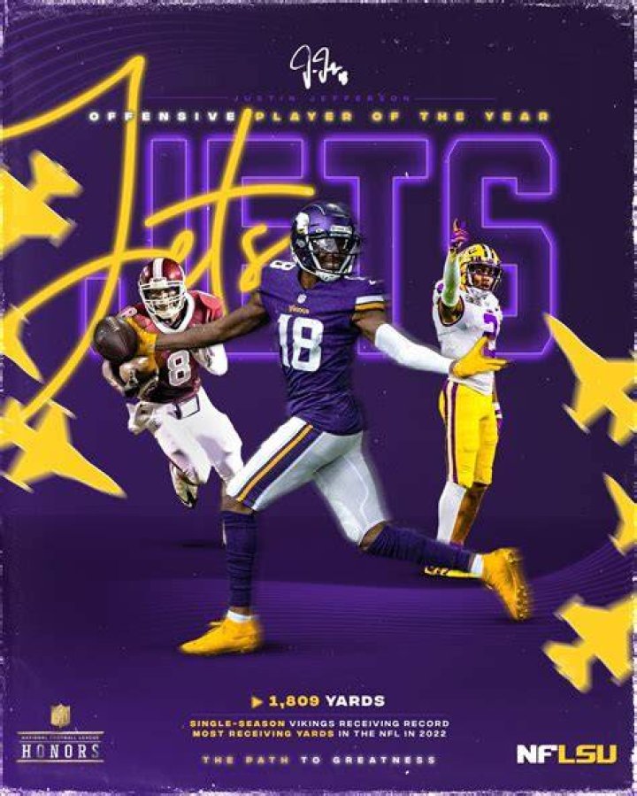 Justin Jefferson - LSU to NFL Stardom