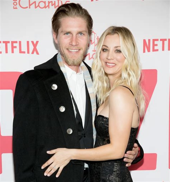 Kaley Cuoco with Karl Cook