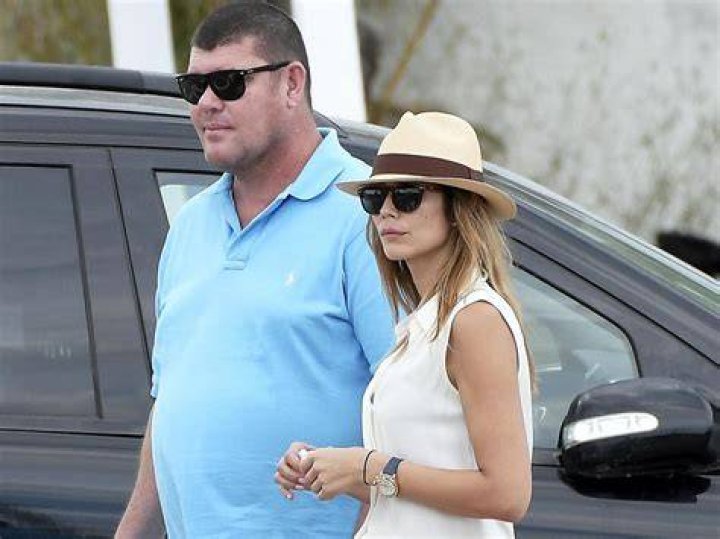 Kylie Lim with her boyfriend James Packer