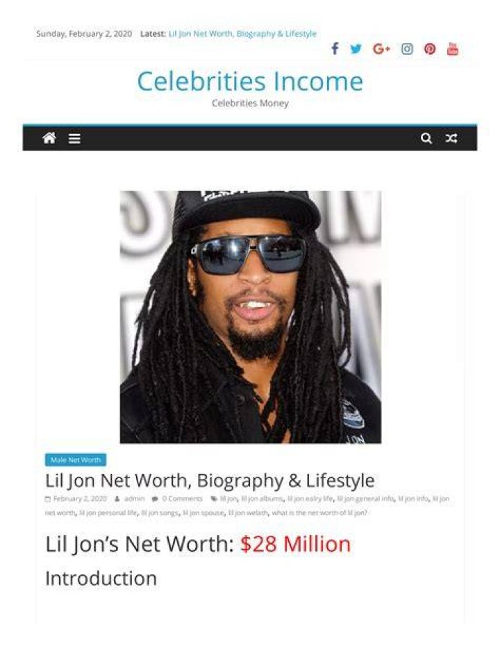 Lil’ Jon Roberts Net Worth