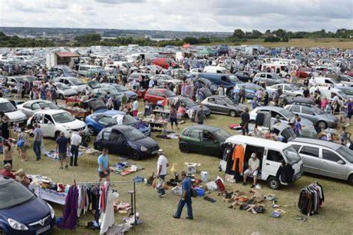 Man at Boot Fair