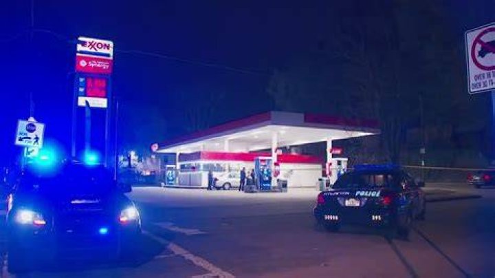 Man at Gas Station