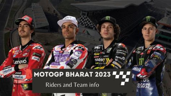 Motogp Bharat India 2023 Riders, Participants List, Sponsors & All Teams - SarkariResult