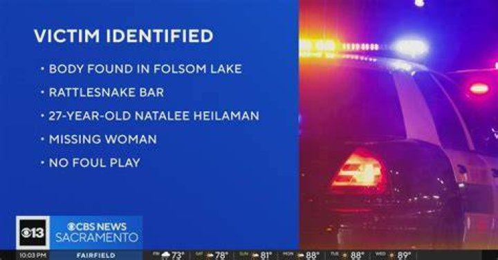 Natalee Heilaman Obituary: Body Found In Folsom Lake Of San Francisco Woman - News