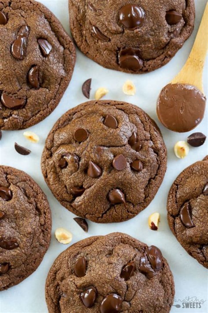 Nutella Stuffed Cookies - Celebrating Sweets