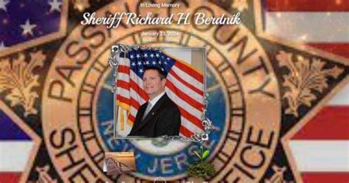 Passaic County Sheriff Richard Berdnik Death Cause And Obituary, What Happened To Sheriff Richard Berdnik? - SarkariResult