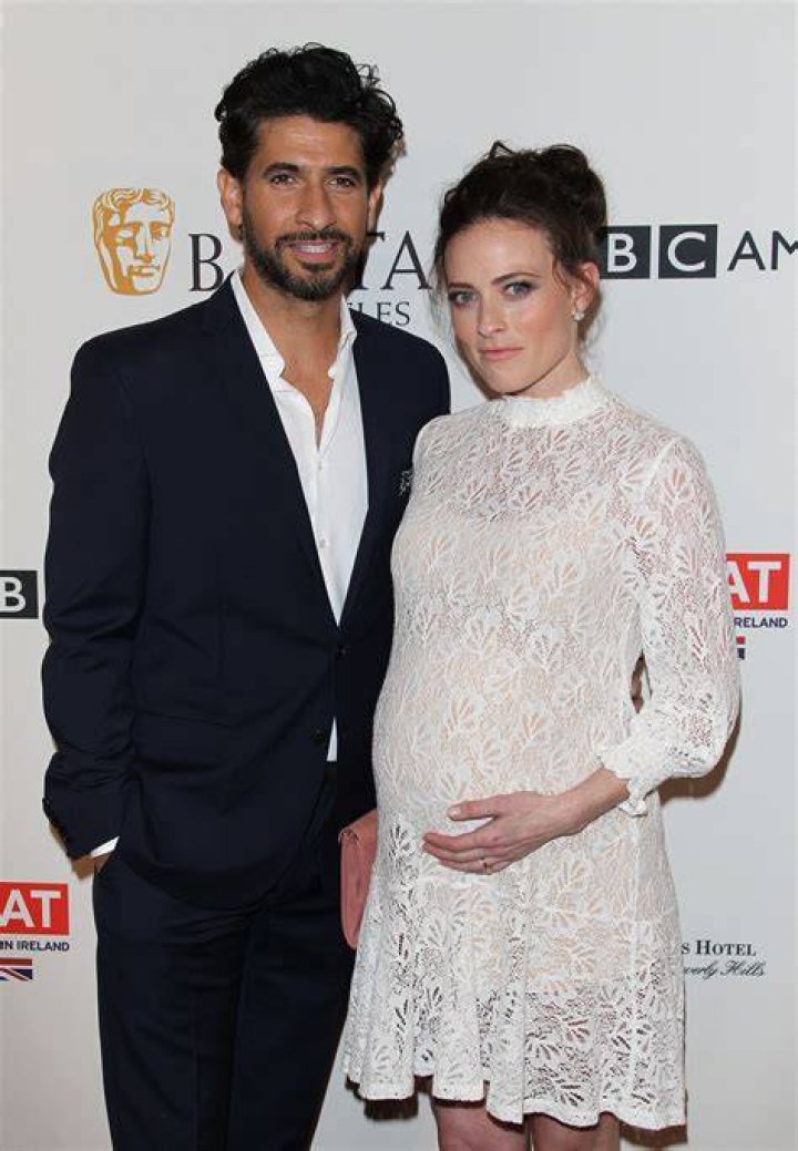Raza Jaffrey and his ex-wife, Miranda Raison.