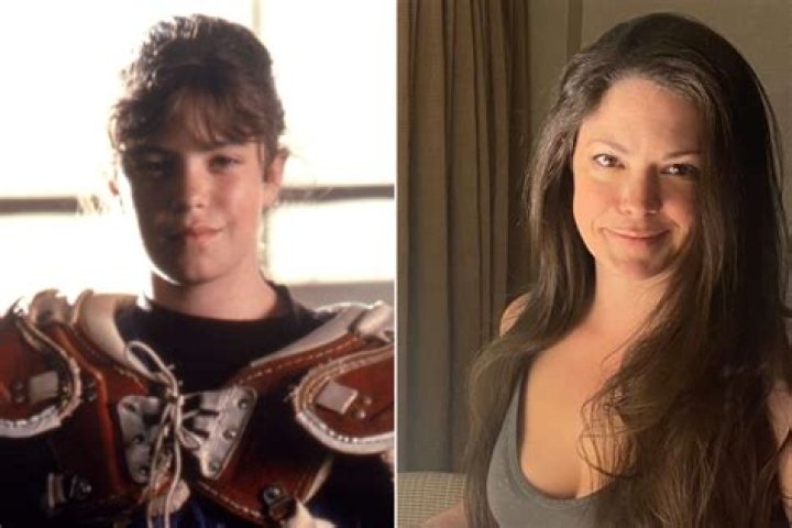Shawna Waldron acting in Little Giants.