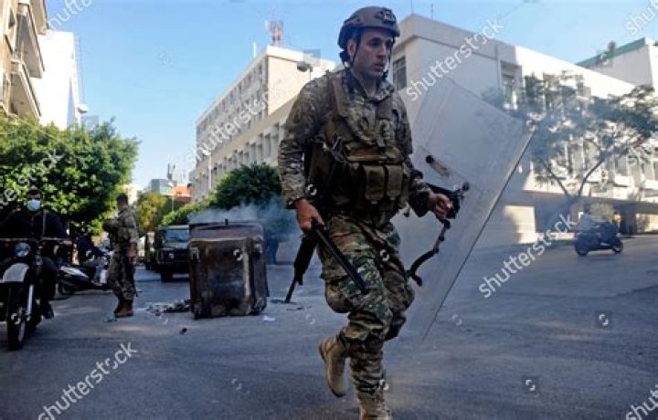 Soldier at Intersection