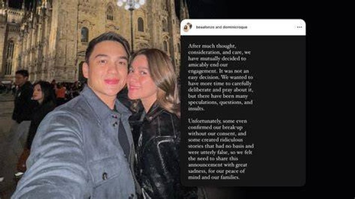 The Breakup of Dominic Roque and Bea Alonzo: Unraveling the Mystery