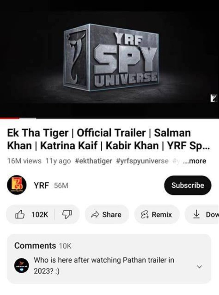 Tiger 3 Trailer : Salman Khan Returns In Yrf Spy Universe - SarkariResult