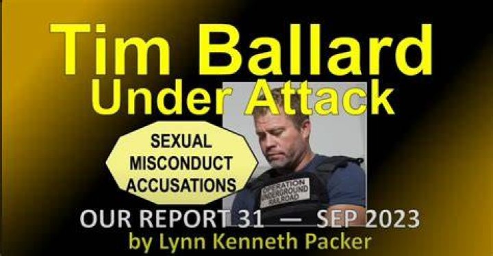 Tim Ballard Sexual Misconduct Allegations : What Happened With Tim Ballard? - SarkariResult