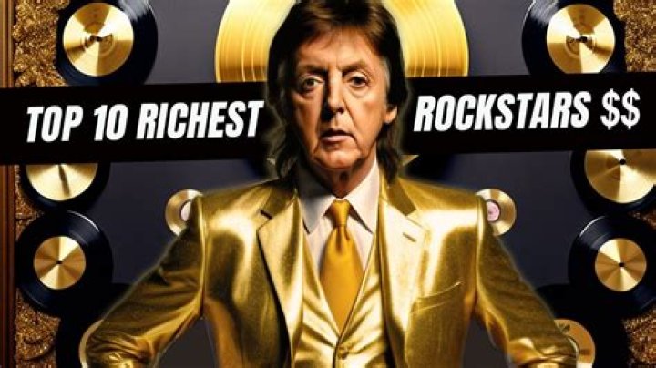 Top 100 Richest Rock Stars