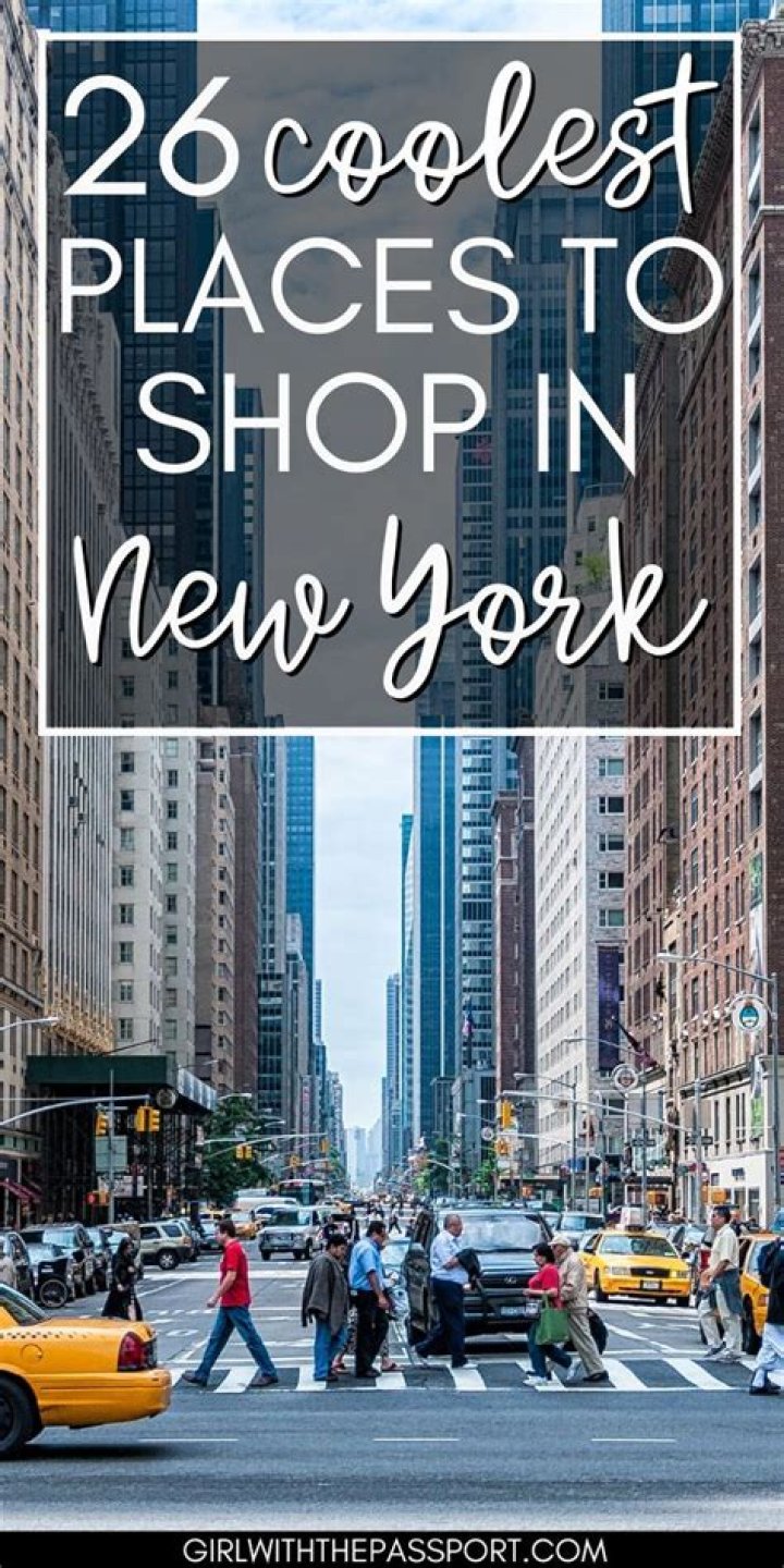 Top 12 Places For Shopping In New York: Best Places To Go - SarkariResult