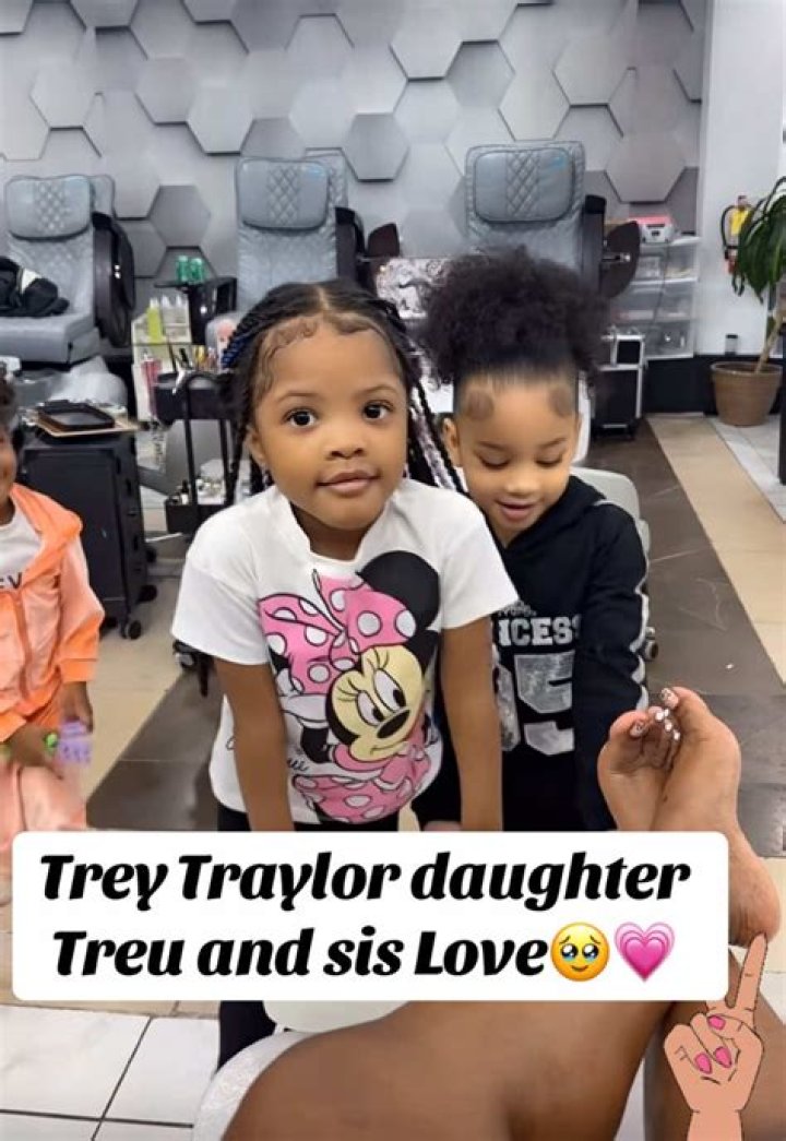 Trey Traylor with his daughter Trey Traylor with his daughter
