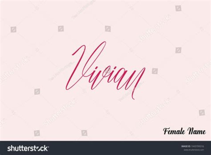 Vivian 'Buster' Marshall